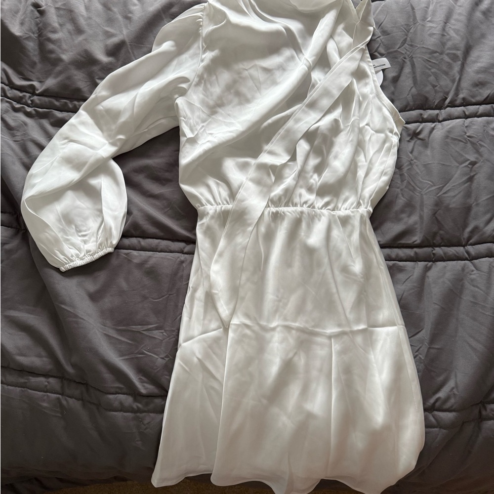 Leslie White Mini Dress